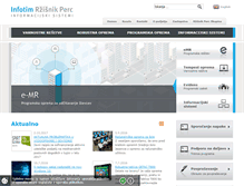 Tablet Screenshot of infotim.com